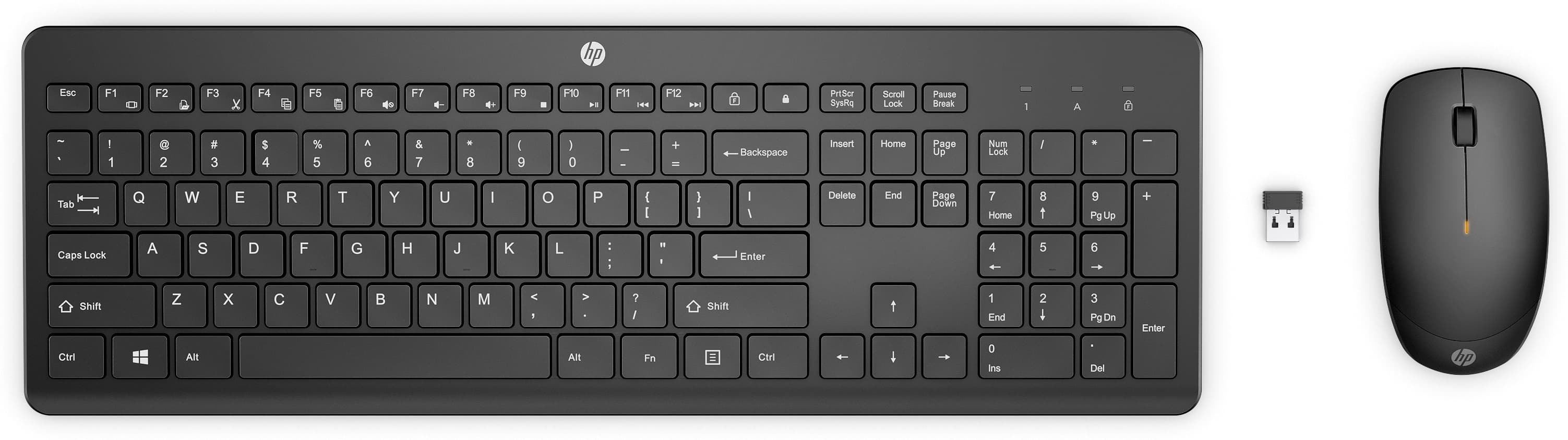 BUNDLE HP 1X HP 235 ENSEMBLE CLAVIER ET SOURIS SANS FIL + 1X HP EVERYDAY 16 ODYSSEY GRAY LAPTOP BACKPACK