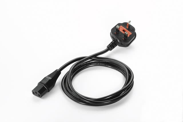 POWER CORD: 18AWG 10A 250V UK