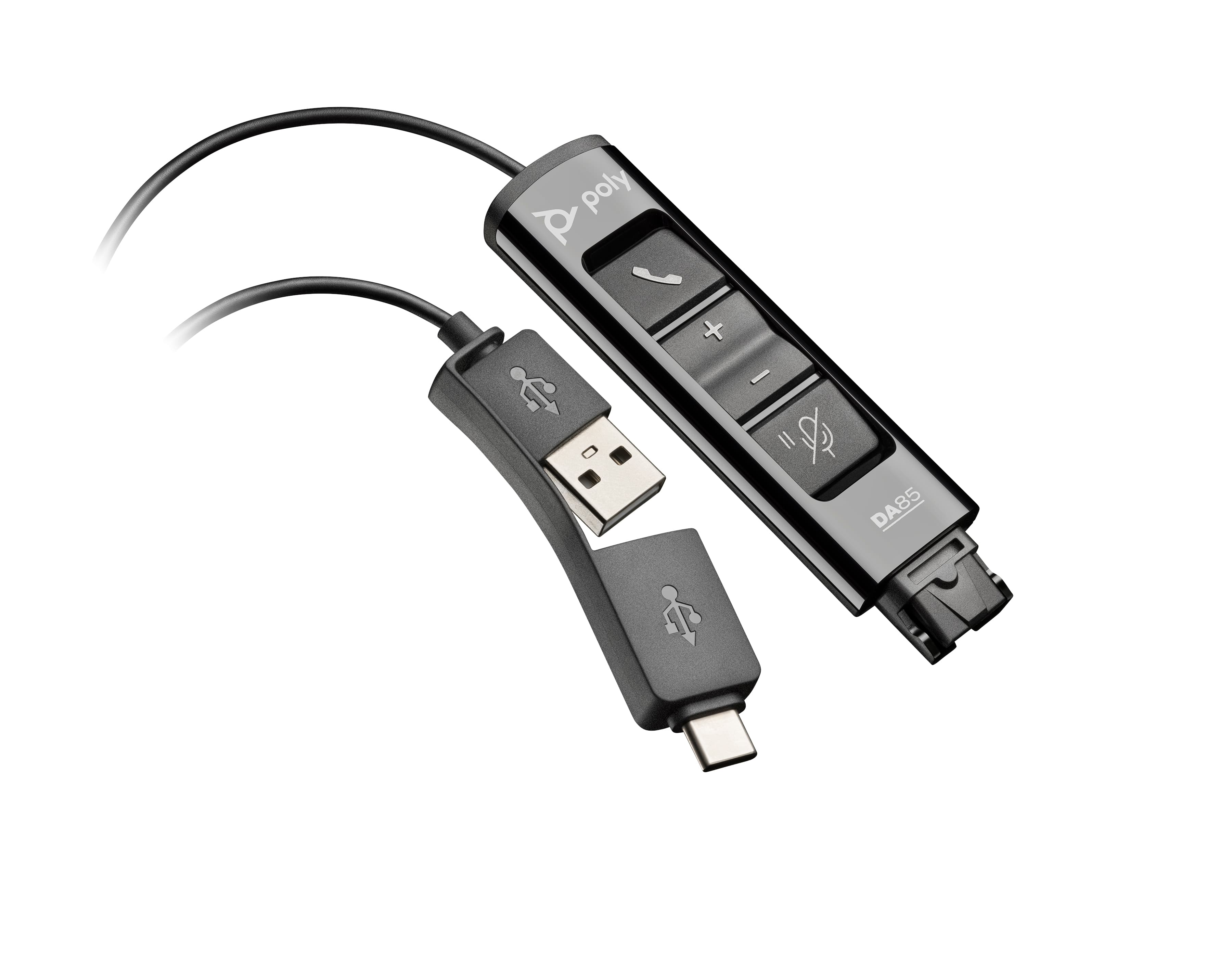 POLY DA85 USB TO QD ADAPTER - REPLACES POLY SKU 218267-01