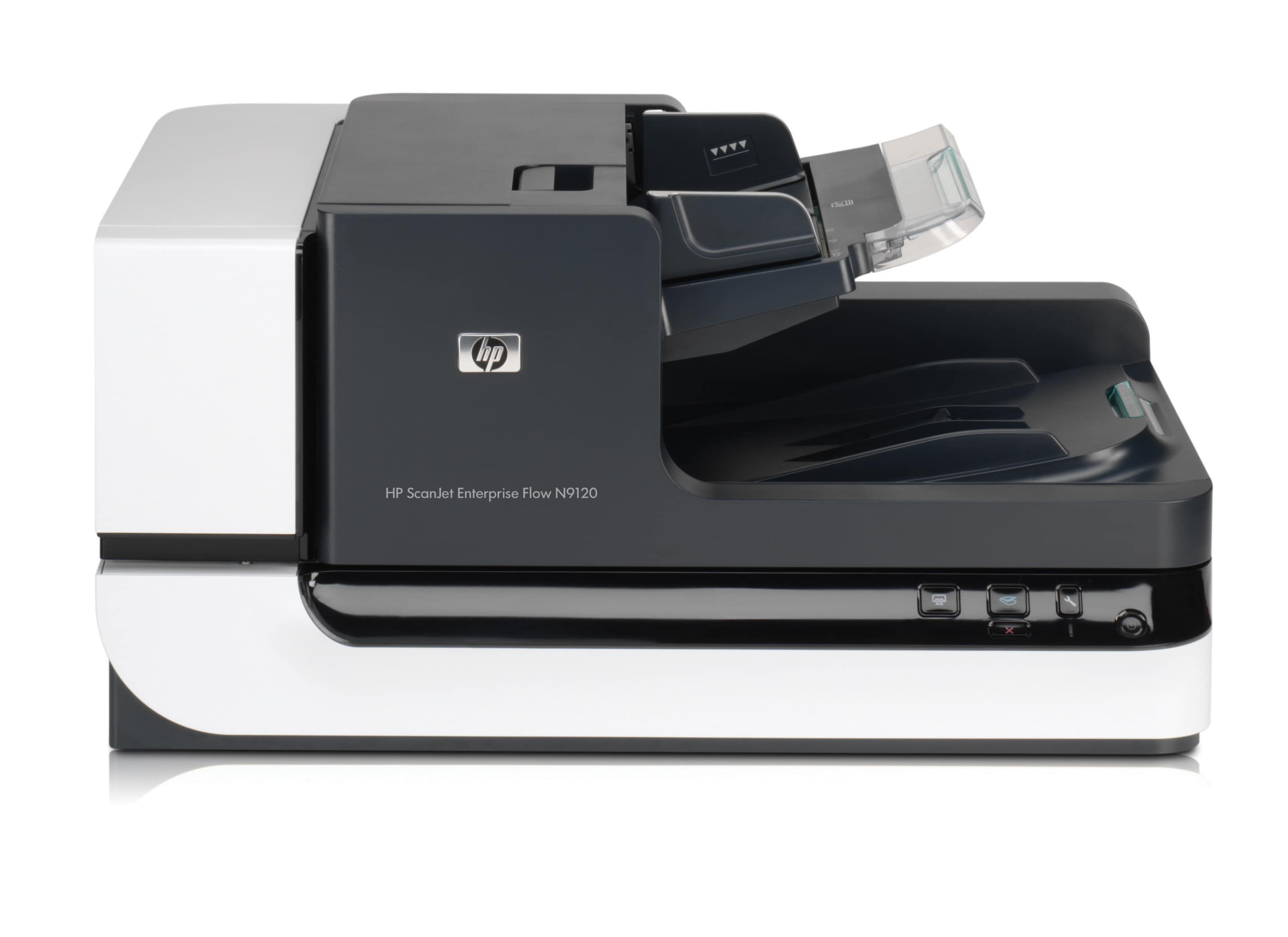 HP SCANJET ENTERPRISE FLOW N9120 FLATBED SCANNER - SCANNER DE DOCUMENTS - CCD - RECTO-VERSO - 300 X 864 MM - 600 DPI X 600 DPI - JUSQU'À 50 PPM (MONO) / JUSQU'À 50 PPM (COULEUR) - CHARGEUR AUTOMATIQUE DE DOCUMENTS (200 FEUILLES) - JUSQU'À 5000 PAGES PAR J