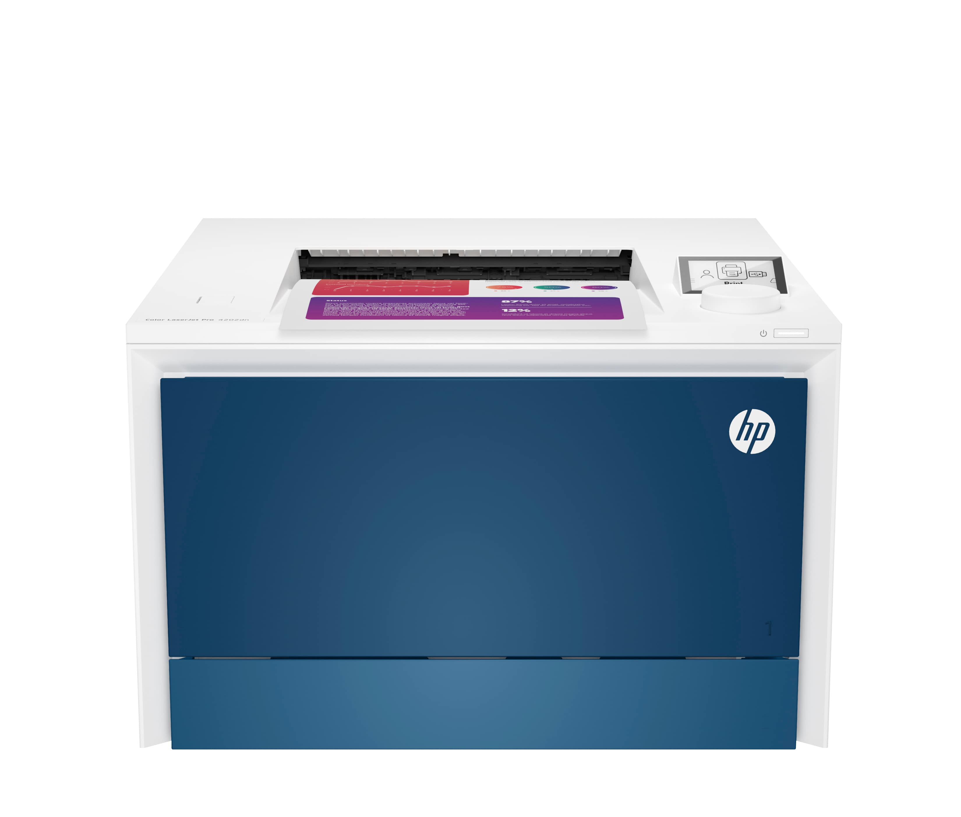 HP COLOR LASERJET PRO 4202DN - IMPRIMANTE - COULEUR - RECTO-VERSO - LASER - A4/LEGAL - 600 X 600 PPP - JUSQU'À 35 PPM (MONO)/JUSQU'À 33 PPM (COULEUR) - CAPACITÉ : 300 FEUILLES - GIGABIT LAN, USB 2.0, HÔTE USB 2.0