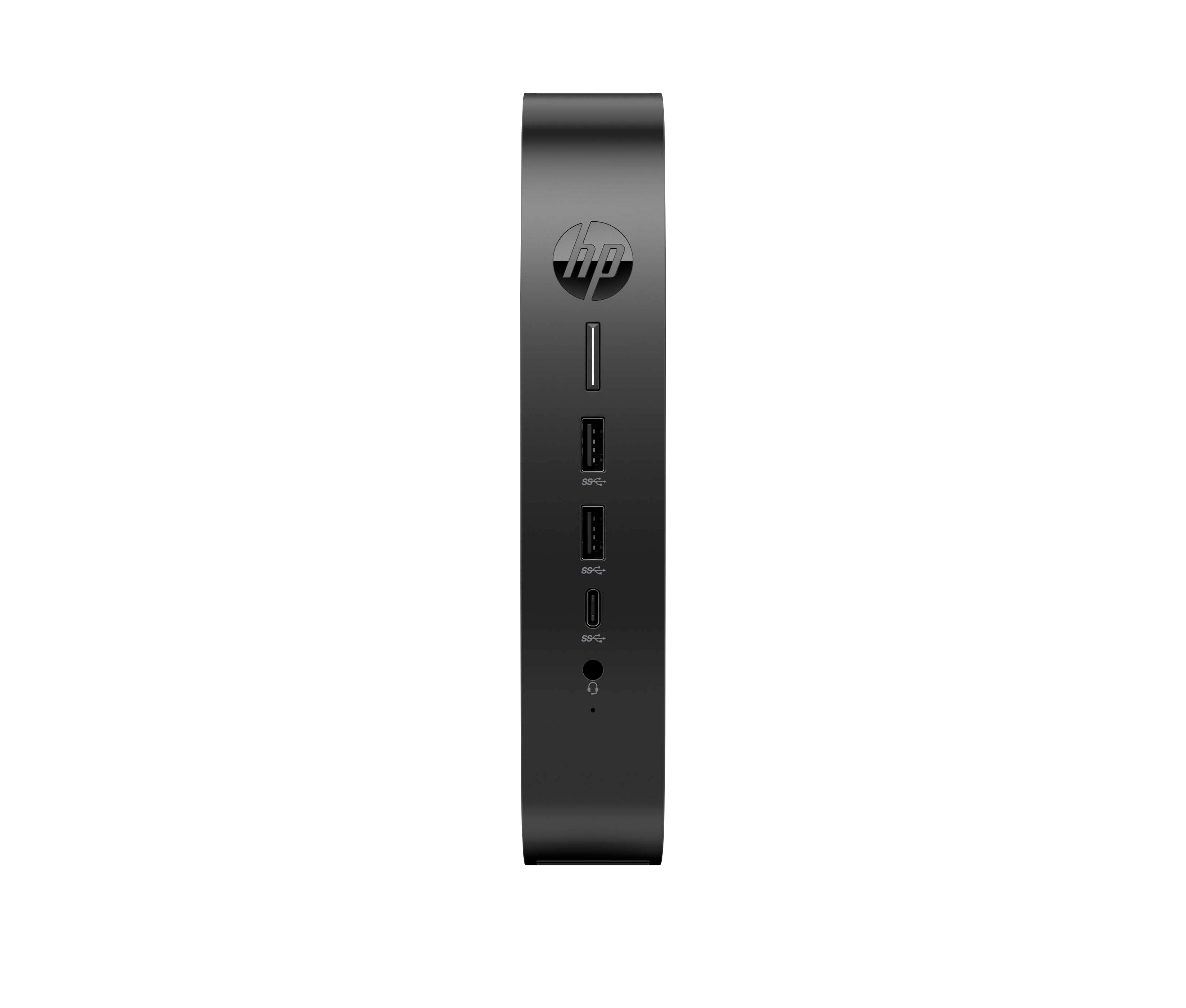 HP ELITE T655 - CLIENT LÉGER - SFF 1 X RYZEN EMBEDDED R2314 / JUSQU'À 3.5 GHZ - RAM 8 GO - FLASH 64 GO - EMMC - RADEON GRAPHICS - GIGABIT ETHERNET, BLUETOOTH 5.2, IEEE 802.11AX (WI-FI 6) - WIN 10 IOT ENTERPRISE - MONITEUR : AUCUN - CLAVIER : FRANÇAIS