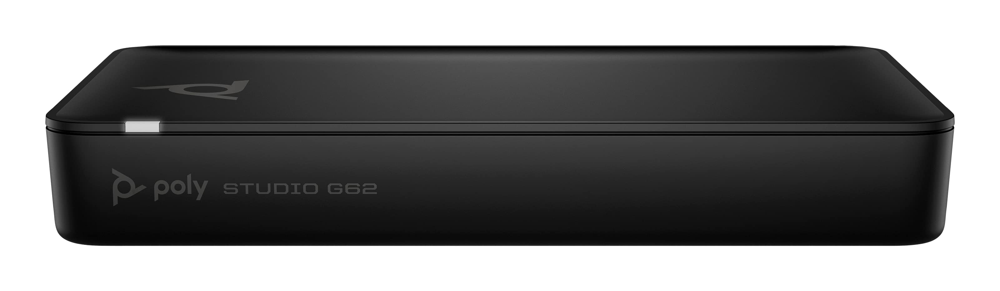 HP POLY STUDIO G62 NO RADIO OR POWER CORD - SYSTÈME DE VIDÉOCONFÉRENCE - CERTIFIÉ POUR MICROSOFT TEAMS, CERTIFIÉ POUR LA VIDÉO MULTIPLE - NOIR - CONFORMITÉ TAA - AVEC POE+ ADAPTER - POWER ADAPTER INCLUDED