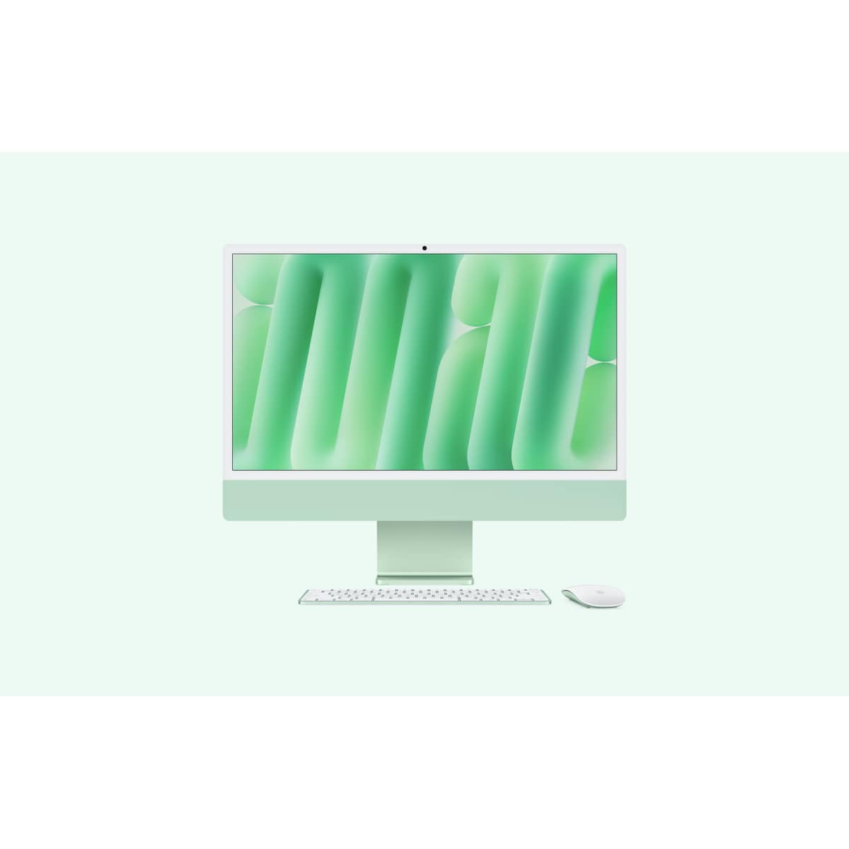 APPLE IMAC WITH 4.5K RETINA DISPLAY - TOUT-EN-UN M4 - RAM 16 GO - SSD 256 GO - APPLE M4 8-CORE - IEEE 802.11AX (WI-FI 6E), BLUETOOTH 5.3 - MACOS SEQUOIA 15.0 - MONITEUR : LED 24" 4480 X 2520 (4.5K) - CLAVIER : FRANÇAIS - VERT