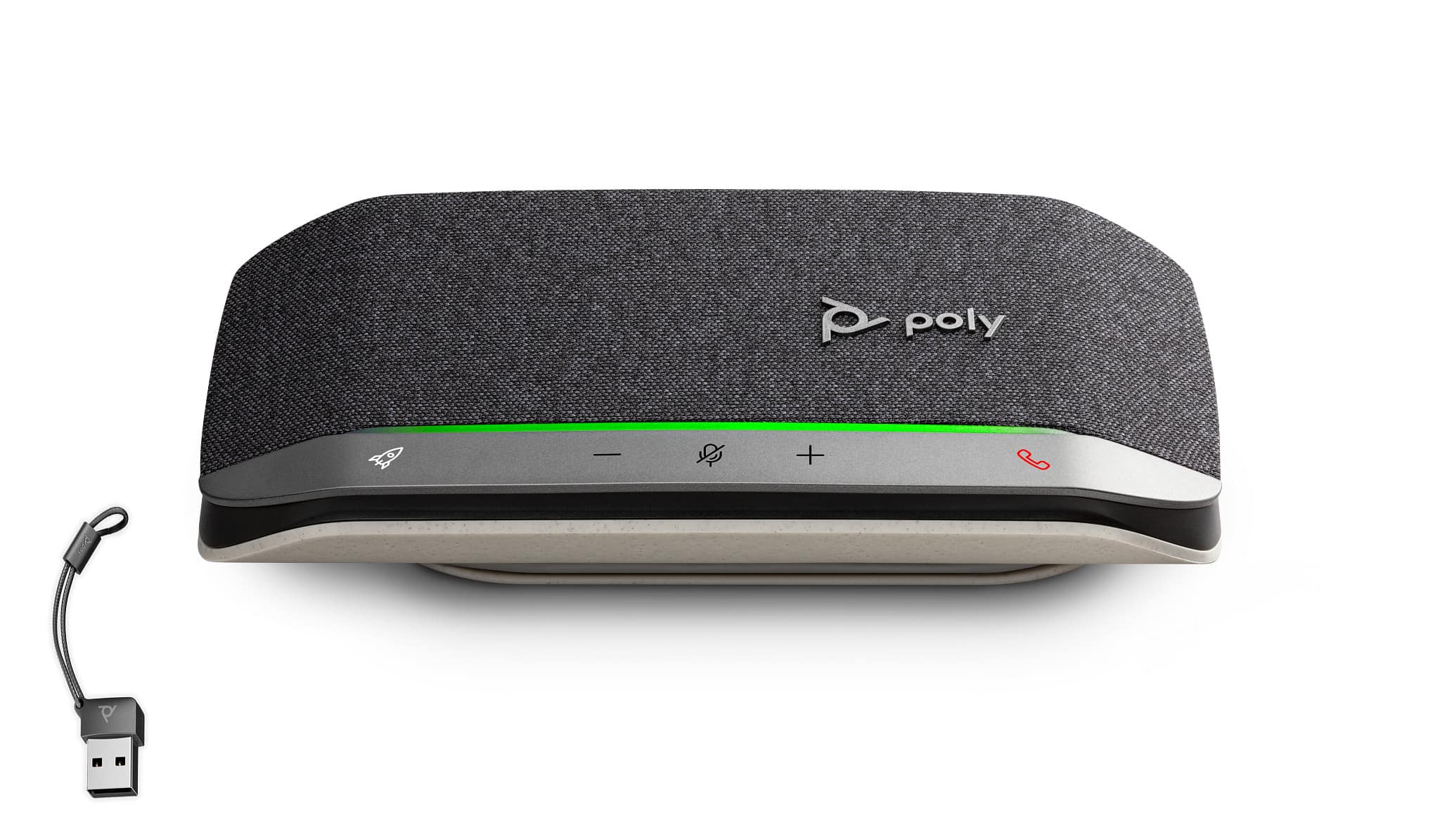 HP POLY SYNC 20 - HAUT-PARLEUR INTELLIGENT - BLUETOOTH - FILAIRE, SANS FIL - USB-A, USB-C - NOIR - CERTIFIÉ ZOOM