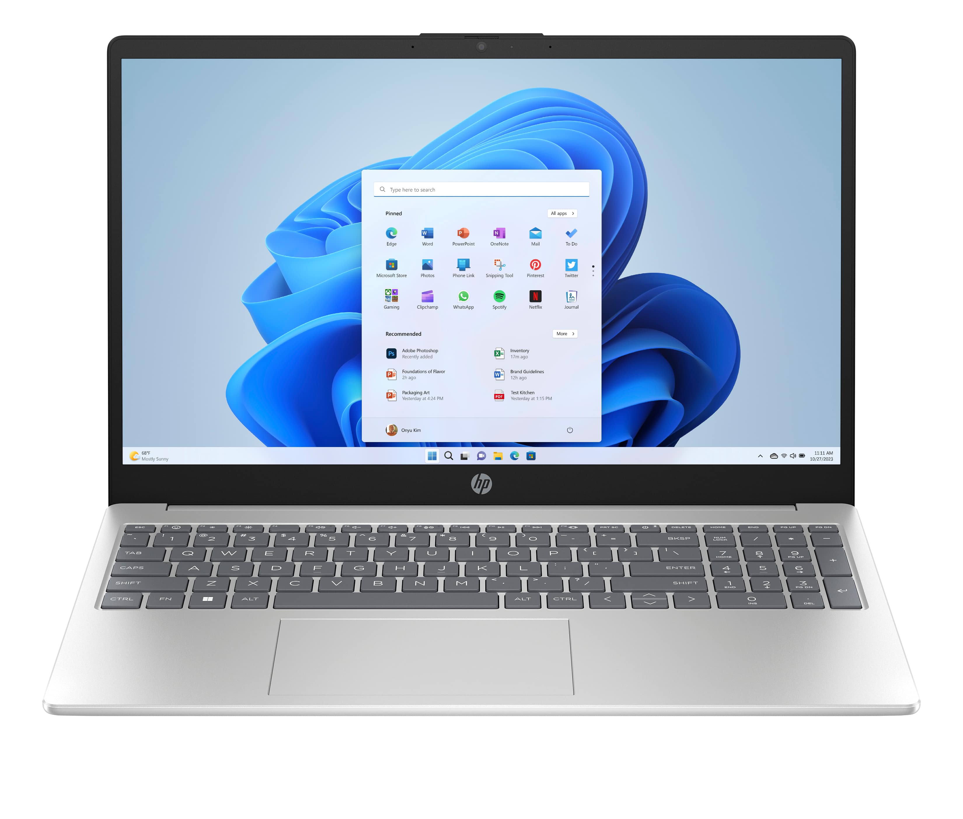 HP LAPTOP 15-FD0010NF INTEL CORE 5 120U 15.6P FHD 16GO DDR5 512GO PCIE VALUE INTEL GRAPHICS W11H WARR 1/1/0 EURO